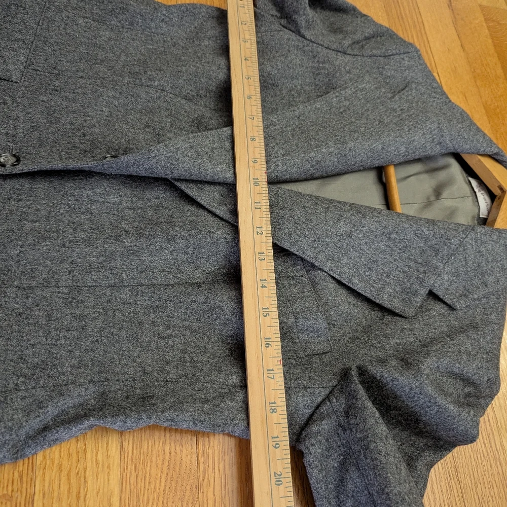 Evan Picone Beautiful Wool Blazer Women's M-L? Vintage Two Button Jacket - Picture 11 of 16